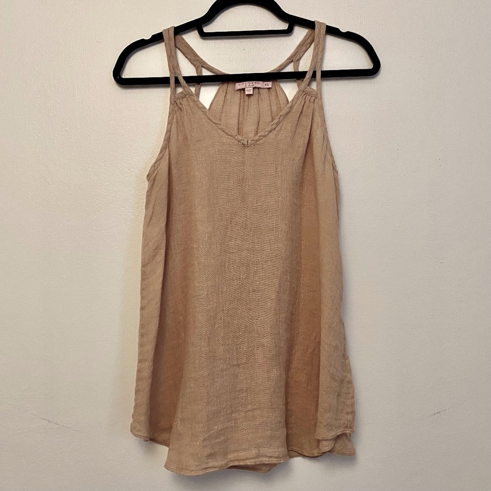 Calypso St. Barths Linen Tank - XS